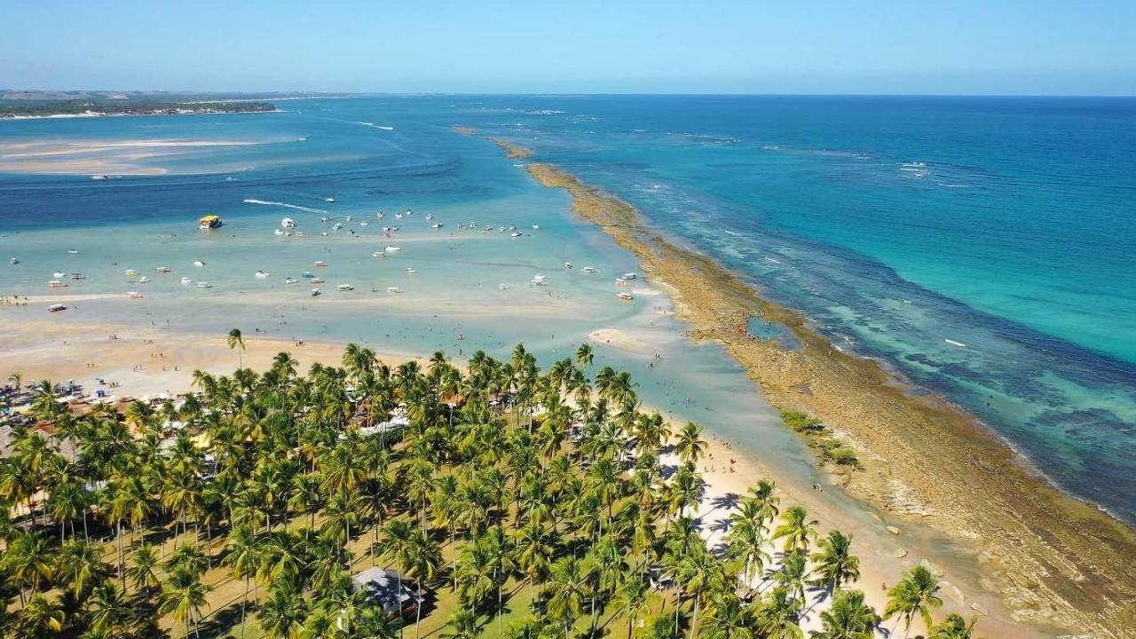 Apt Beira-Mar Eco Resort Praia Dos Carneiros Tamandaré Exteriör bild